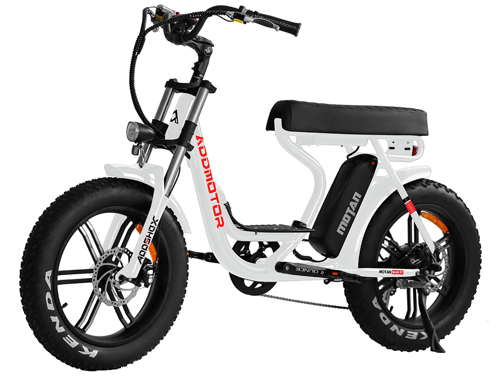 scooter style electric bike