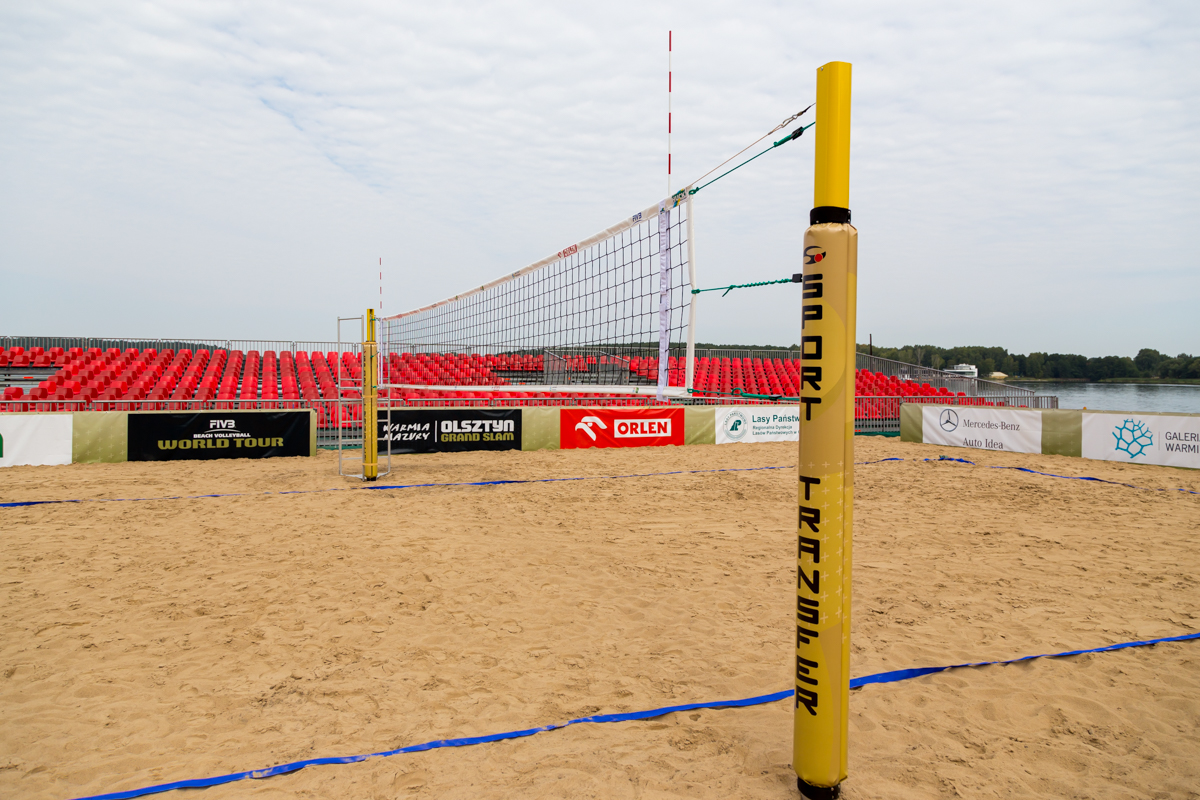 beach volleyball posts