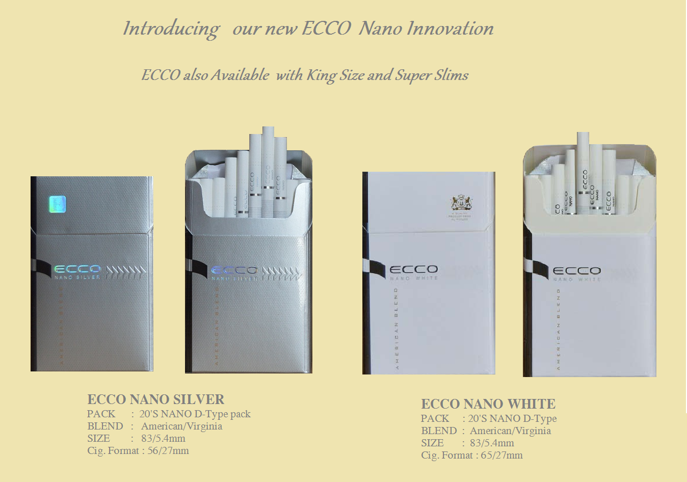 Ecco Nano Cigarettes Tobacco1 Com