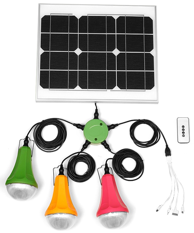 New Solar Product Solar Power System Home Lighting Kit